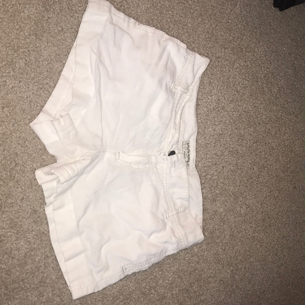 White shorts
